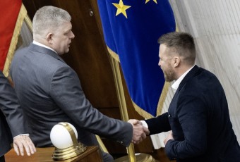 Za pravdu sa vždy vešalo, stojím za vami, podporil ho Fico. Nech polícia koná, odkázal Šaško